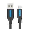 Cable USB 2.0 A to Micro USB Vention COLBD 3A 0,5m black