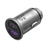 Car Charger 2x USB Vention FFEH0 30W Gray