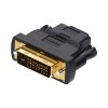 DVI (24+1) Male to HDMI 1.4 Female Adapter Vention ECDB0 1080P 60Hz (black)