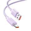 Cable USB-A to USB-C Mcdodo CA-3655, 100W, 2m (purple)