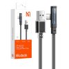 Cable USB-C to USB-C Mcdodo CA-3423 90 Degree 1.8m with LED (black)