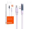 Cable USB-C to USB-C Mcdodo CA-3454 90 Degree 1.8m with LED (purple)