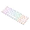 Mechanical keyboard Royal Kludge RK61 RGB, red switch (white)