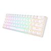 Mechanical keyboard Royal Kludge RK61 RGB, red switch (white)