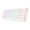 Mechanical keyboard Royal Kludge RK61 RGB, brown switch (white)