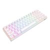 Mechanical keyboard Royal Kludge RK61 RGB, brown switch (white)