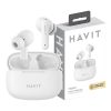 Havit TW967 TWS earphones (white)