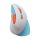 Wireless Vertical Mouse Dareu LM138G 2.4G 800-1600 DPI (blue-white)