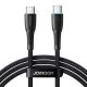 Cable USB-C to USB-C Joyroom SA32-CC3 Starry, 60W, 1m black