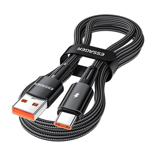 Essager USB-A to USB-C 120W 1m cable (black)