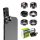 Mobile lens kit APEXEL APL-DG6V2 6 in 1 universal (black)