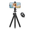 Octopus flexible tripod APEXEL APL-JJ025 with GoPro adapter (black)