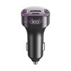 Car charger XO BCC12 Bluetooth MP3+5V3.1A 15W (black)