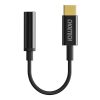 Adapter Choetech AUX003 USB-C to 3.5mm Audio Jack Adapter (black)