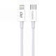 USB-C cable for Lighting Foneng X31, 20W 1m (white)