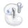 Earphones TWS  Soundpeats Clear (white)