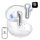 Earphones TWS  Soundpeats Clear (white)