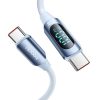 Cable USB-C to USB-C Toocki TXCTT1- XX04-B2, 2m, FC 100W (blue)