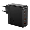 Wall charger McDodo GAN 3xUSB-C + USB, 100W (black)