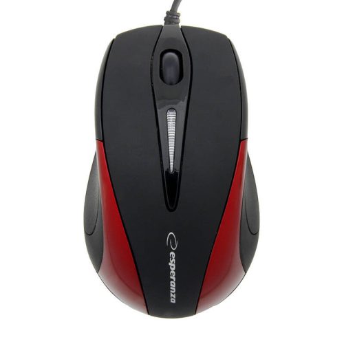 Esperanza EM102R Wired mouse (red)