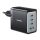 Wall charger GaN Rocoren 3x USB-C, 1x USB, 67W (black)