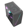 Computer case Aigo AL390 + RGB fan (black)