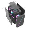 Computer case Aigo AL390 + RGB fan (black)