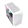 Computer case Aigo AL390 + RGB fan (white)