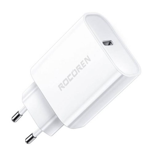 Fast Charger Rocoren PD 20W USB-C (white)