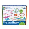 Learning Resources LER 1773 'Sea' and Build geometriai készletet