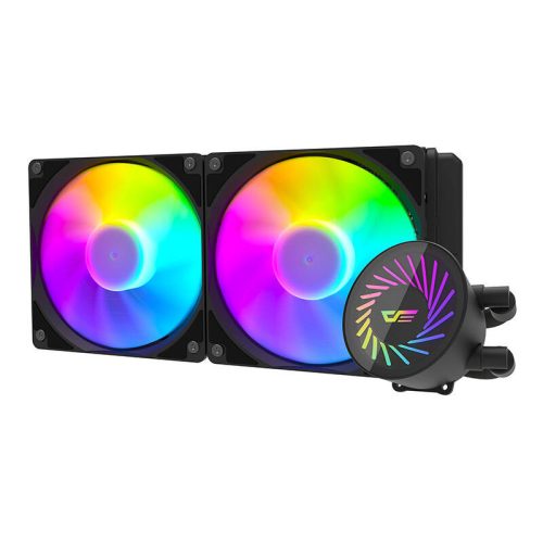 Darkflash DCS240 CPU liquid cooling (black)