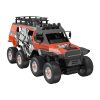 Remote-controlled RC eight-wheel remote control car 1:10 Double Eagle (orange) (amphibious) E373-003