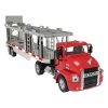 Remote-controlled truck 1:26 Double Eagle (red) (Car Transporter) E583-003