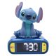 Digital alarm clock with a Stitch 3D nightlight Lexibook