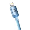 Kabel USB-C do iP Baseus Crystal Shine,  20W, 1.2m (niebieski)