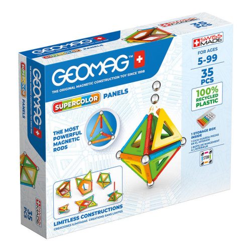 Supercolor Panels Recycled 35-piece GEOMAG GEO-377