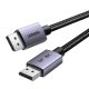 DisplayPort 1.4 Cable Ugreen DP120, 8K 60Hz, 32.4Gbps, 2m (black)