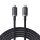 Fast Charging Cable Baseus Crystal Shine USB-C to USB-C 100W, 1,5m, 20Gb (black)