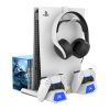 Multifunctional Stand iPega PG-P5S023 for PS5/PS5 Slim White