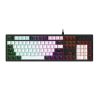 Dareu EK104 Mechanical Keyboard Red Switch White-Black