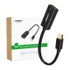 Mini DisplayPort to HDMI Adapter / cable Ugreen MD112, 1080p, 20cm (black)