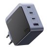 Wall charger Ugreen Nexode Air 100W, 3x USB-C, USB (gray)