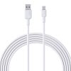 USB-A to USB-C Cable Aukey CB-NAC2, 60W, 1.8m (white)