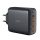 Wall charger Aukey PA-B7S, 1xUSB-A, 3xUSB-C, 100W GaN (black)