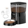 Rojeco 2L Automatic Pet Feeder WiFi Version (Black)