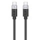 Orico 240W USB-C to USB-C charging cable, 1 m (black)