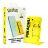 Magnetic powerbank OTL 5000 mAh, USB-C 15W, Pokemon Pikatchu with stand (yellow)