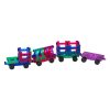 Playmags 3D magnetic train blocks 155 set of 20 pieces