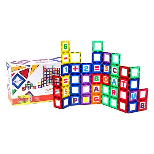 Magnetic tiles 3D Playmags 170 - 80 pcs set