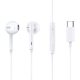 Mcdodo HP-7500 wired headphones, USB-C (white)